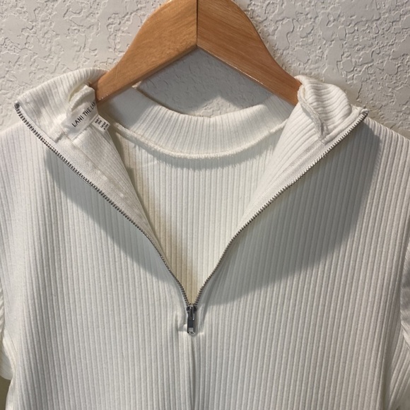 LANI the Label Mock Turtle Neck Long Sleeve Fitted Dress - Picture 9 of 11